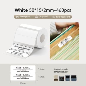 HVID 50 X 15/2 MM - 460 STK.