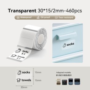 KLAR 30 X 15/2MM - 460 STK.