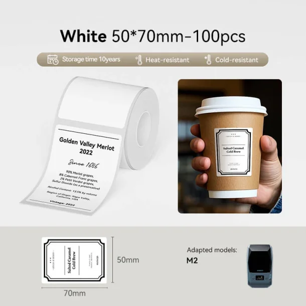 HVID - 50 X 70 MM - 100 STK.