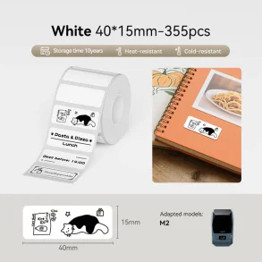 HVID  - 40 X 15 MM - 355 STK.