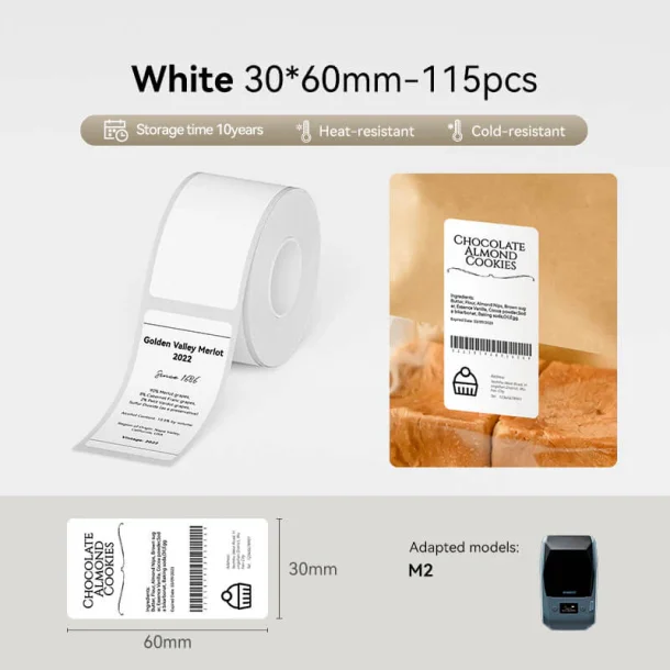 HVID - 30 X 60 MM - 115 STK.