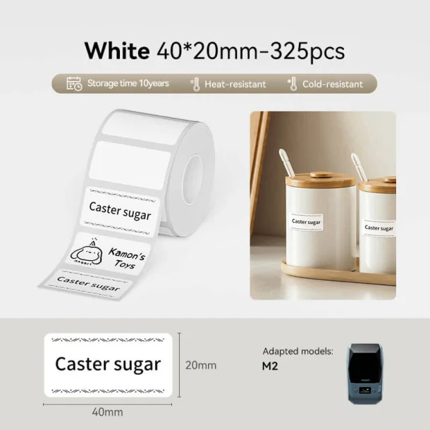 HVID - 40 X 20 MM - 325 STK.