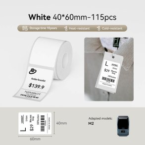 HVID - 40 X 60 MM - 115 STK.