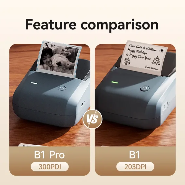 NIIMBOT B1 PRO - Label  &amp; Foto Printer