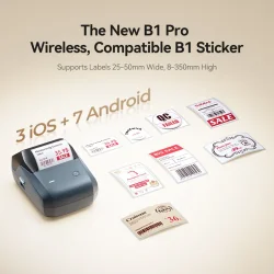 NIIMBOT B1 PRO - Label  &amp; Foto Printer
