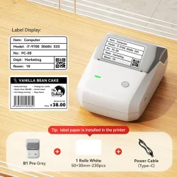 NIIMBOT B1 PRO - Label  &amp; Foto Printer