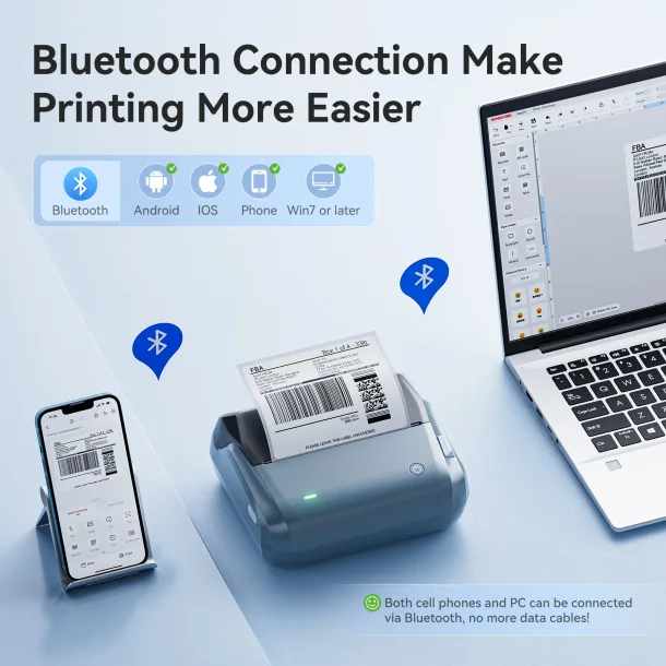 NIIMBOT B4 - PET Forsendelses Label Printer