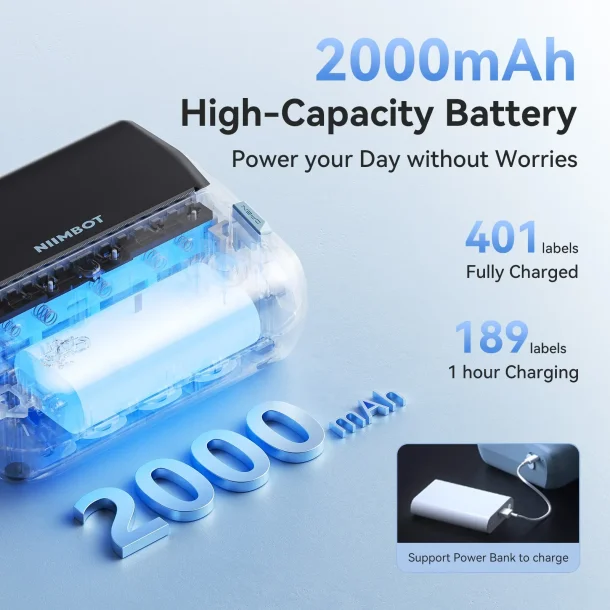 NIIMBOT B4 - PET Forsendelses Label Printer