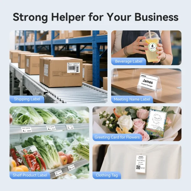 NIIMBOT B4 - PET Forsendelses Label Printer