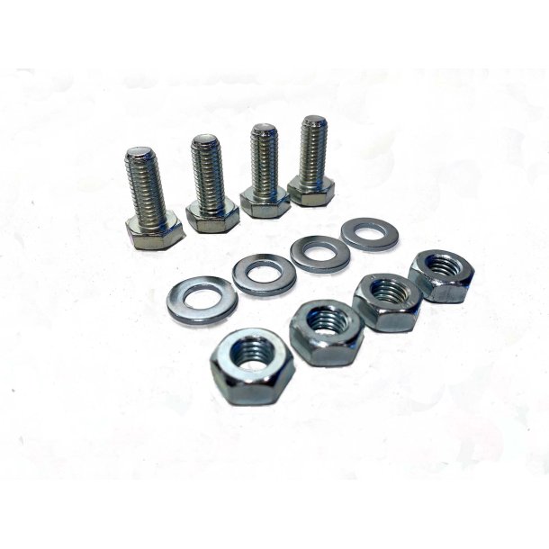 Vibrationsdmpende Montageblok, L=600 mm, med montageskinne