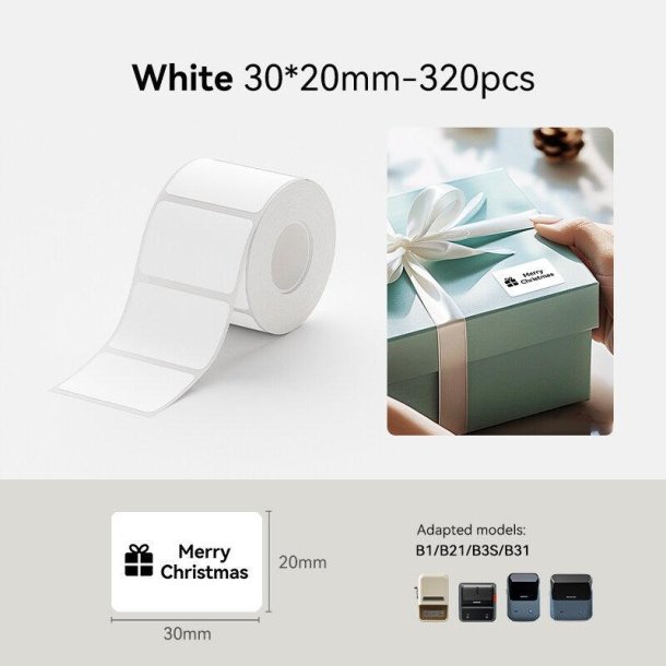 HVID 30 X 20 MM - 320 STK.