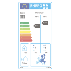 7 kW - R290 kW ZEALUX INVERBOOST