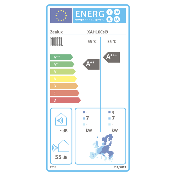 10 kW - R290 kW ZEALUX INVERBOOST