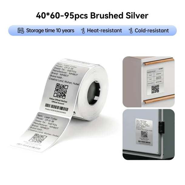 B�RSTET S�LV - 40 X 60 MM - 95 STK.