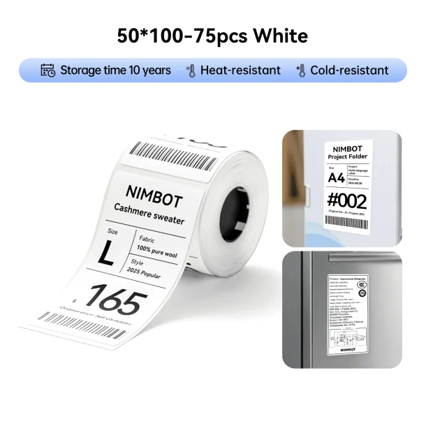 HVID - 50 X 100 MM - 75 STK.