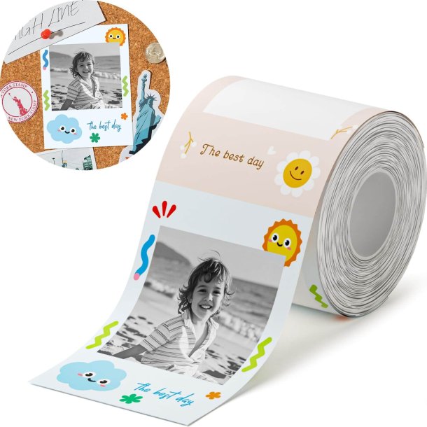 FOTOPAPIR BEST DAY 54 X 74 MM - 110 STK.