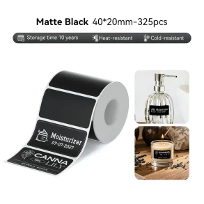 MAT SORT - 40 X 20 MM - 325 STK.