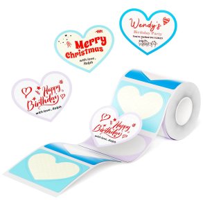 SWEATHEART SORT/R�D PRINT 50 X 43 MM - 165 STK.